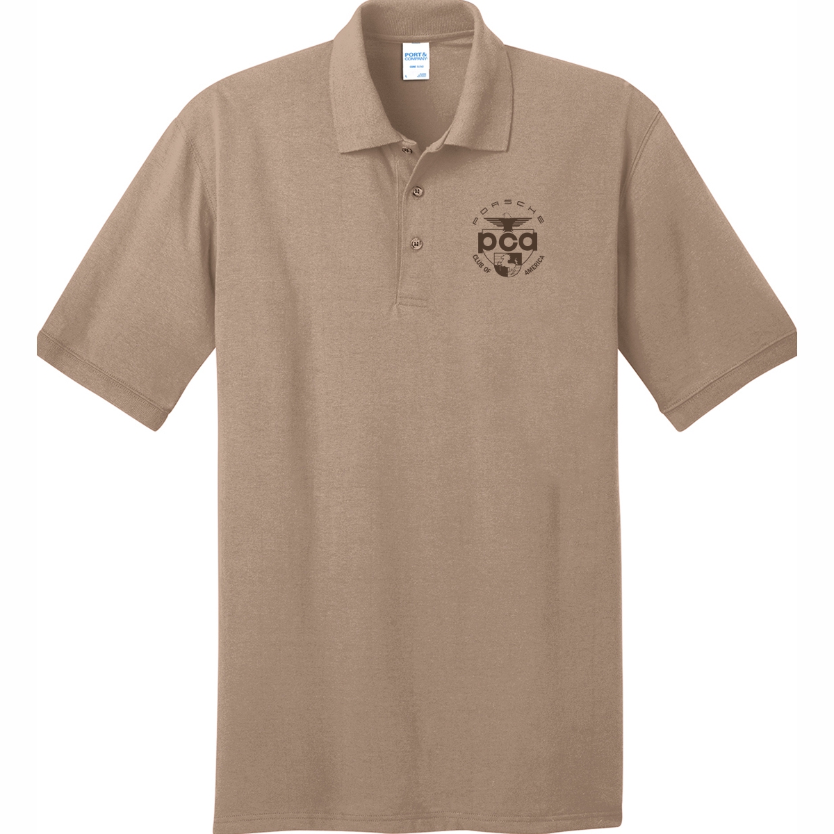 Men's Port & Company Core Blend Jersey Knit Polo PCA National store