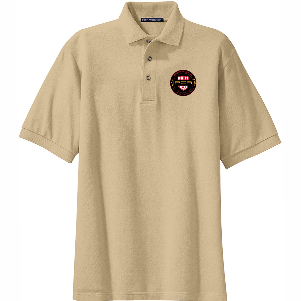 port authority heavyweight cotton pique polo