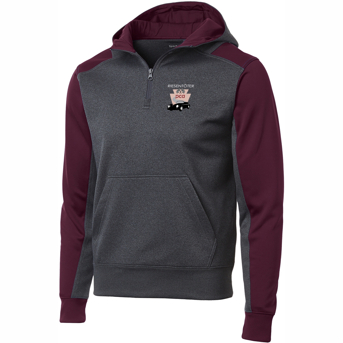 men sport tek hoodie