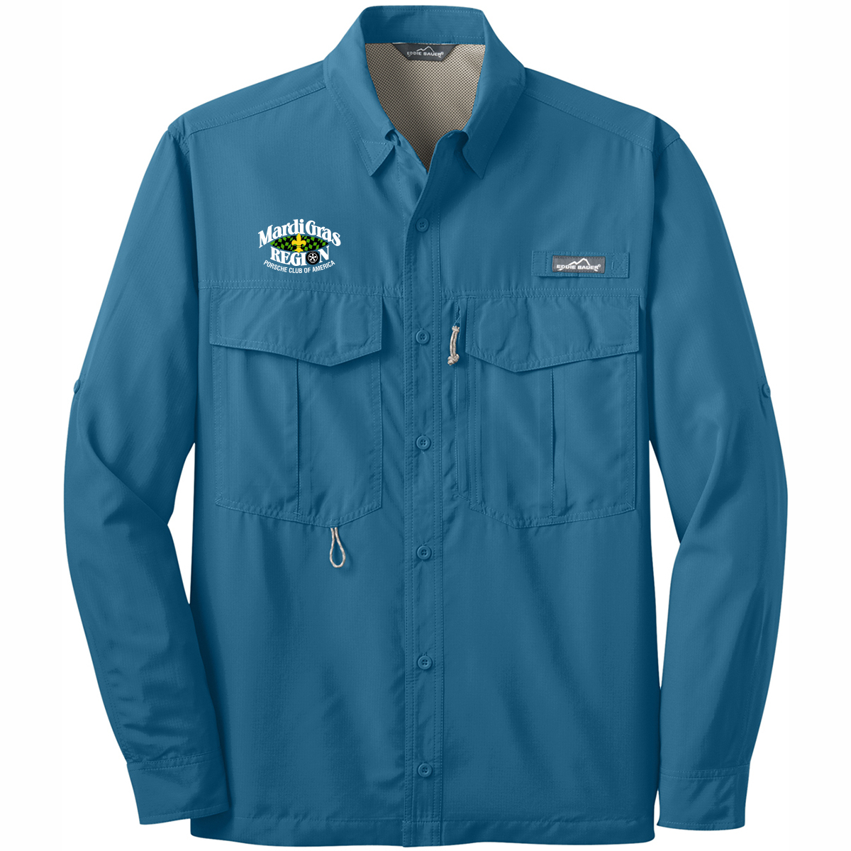 Eddie Bauer Men's Long Sleeve Performance Fishing Shirt