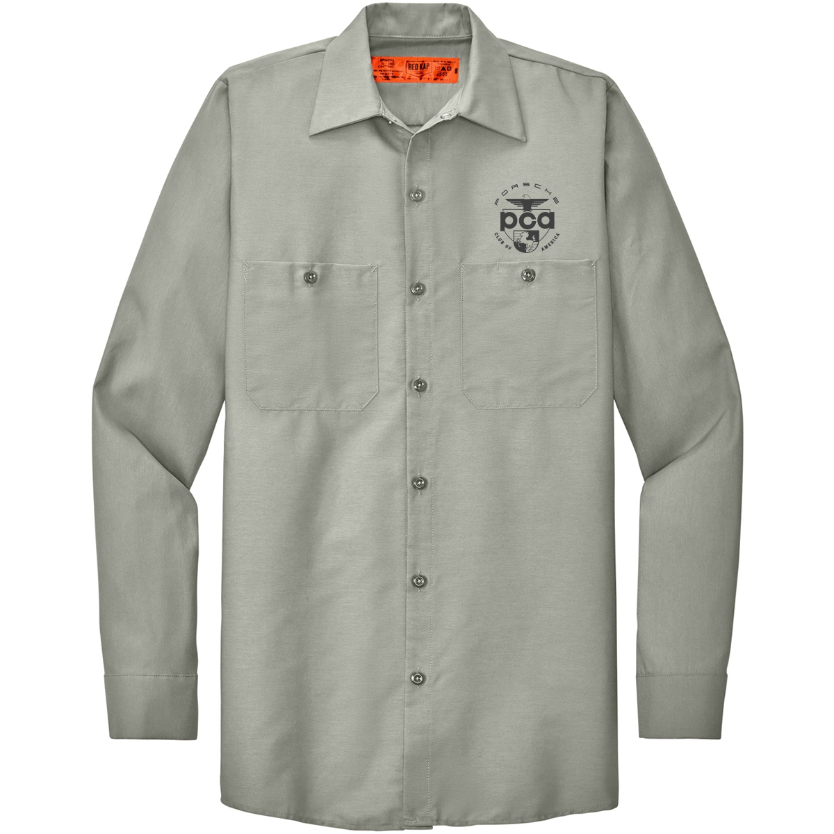 Red Kap Men's Long Sleeve Industrial Work Shirt | PCA National