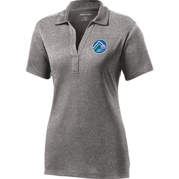 Vintage Fox Racing Heather Moisture Wicking Polo Vintage Fox Racing Heather Moisture Wicking Polo