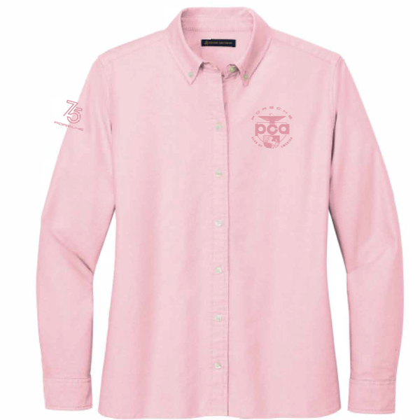 Tシャツ・カットソー Ralph Lauren FW25 Pastel pink oxford shirt (710792041 003) Tシャツ・カットソー Ralph Lauren FW25 Pastel pink oxford