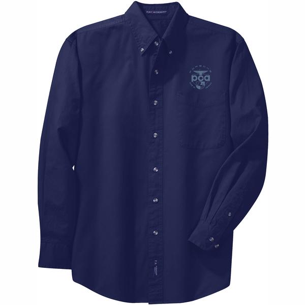 Port Authority Men's Tall Long Sleeve Twill Shirt | PCA National Webstore Port Authority Men's Tall Long Sleeve Twill Shirt | PCA National Webstore