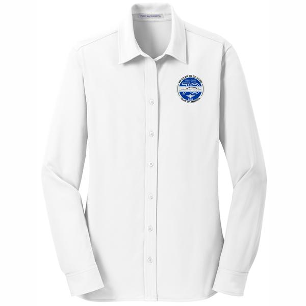 PCA 70th Anniversary - Port Authority Women's Dimension Knit Dress Shirt |  PCA National Webstore