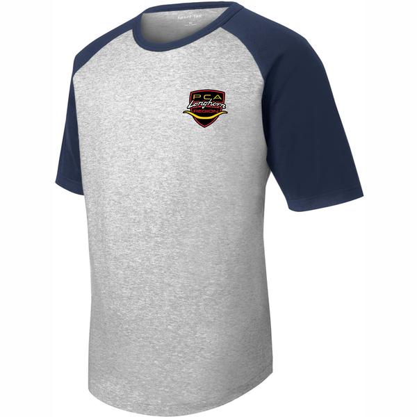 Sport-Tek Men's Short Sleeve Colorblock Raglan Jersey | PCA