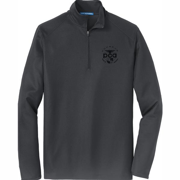 Men's Port Authority Pinpoint Mesh 1/2-Zip | PCA National Webstore